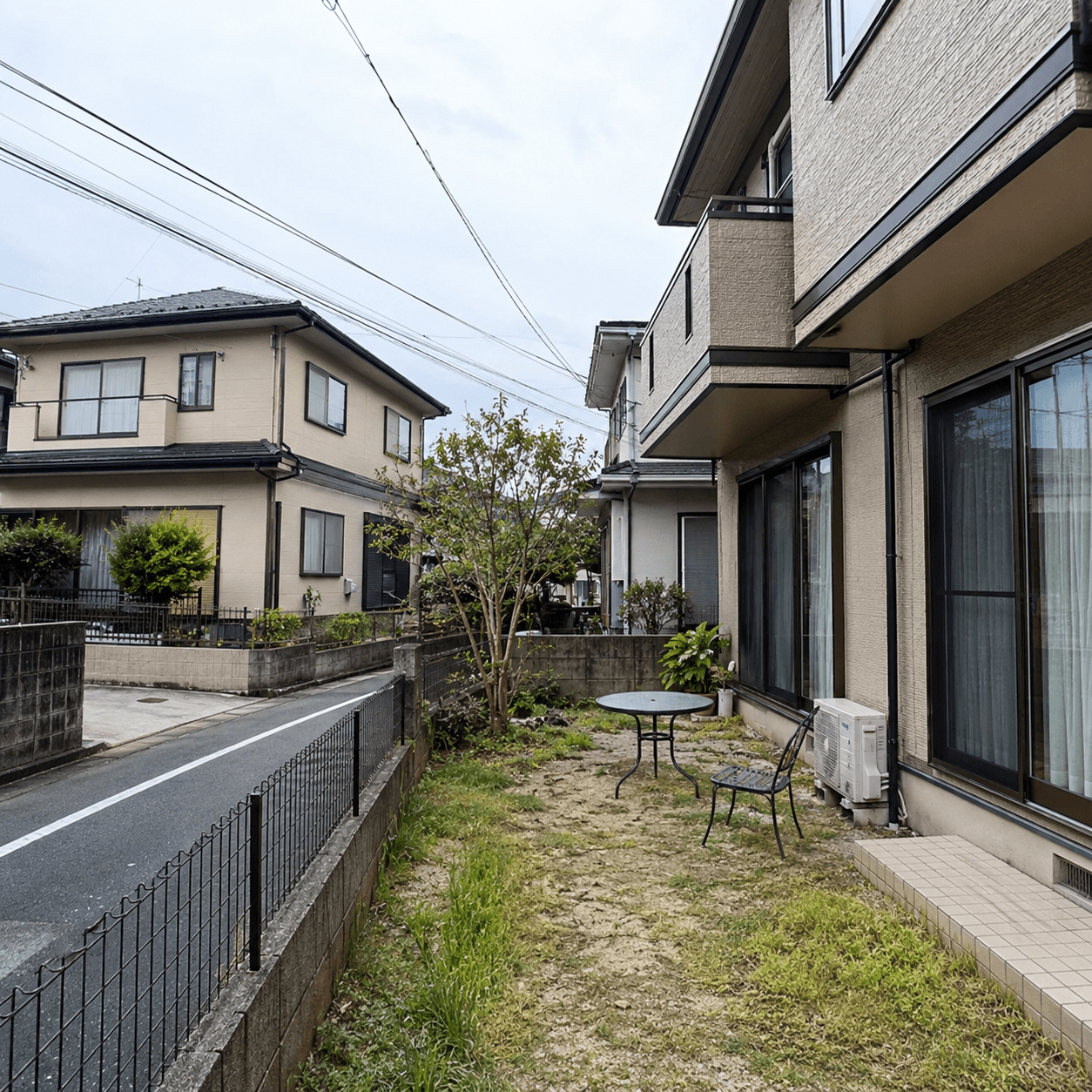 視線の施工前